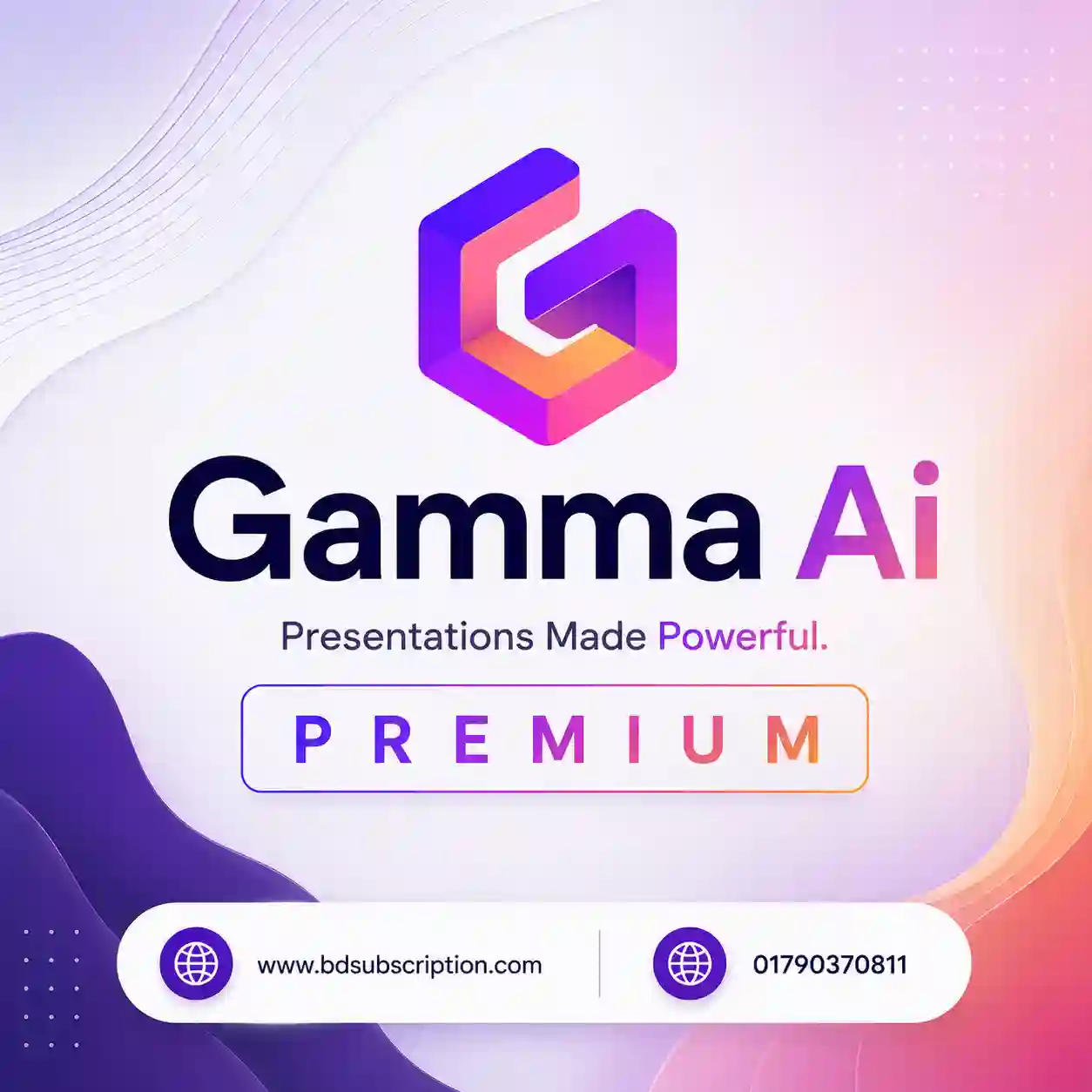 Gamma AI Subscription in Bangladesh Buy Gamma AI Pro Subscription in Bangladesh | Gamma AI Premium Account BD – BD Subscription