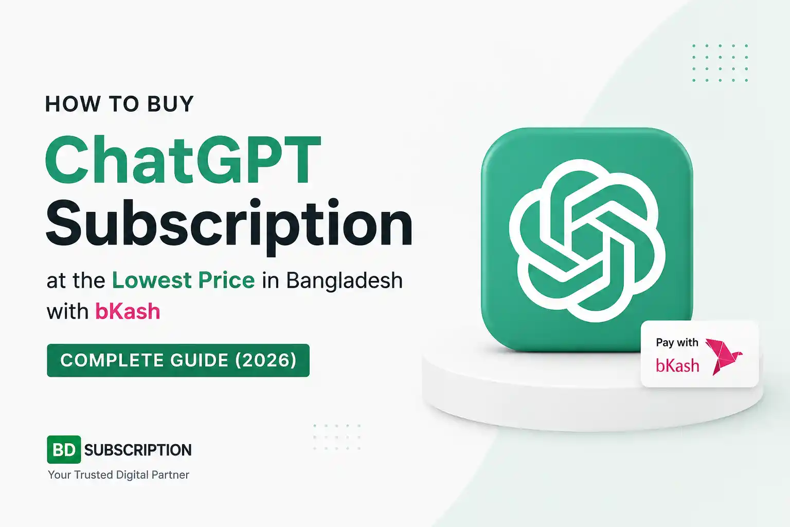 Chatgpt subscription in Bangladesh - BD Subscription
